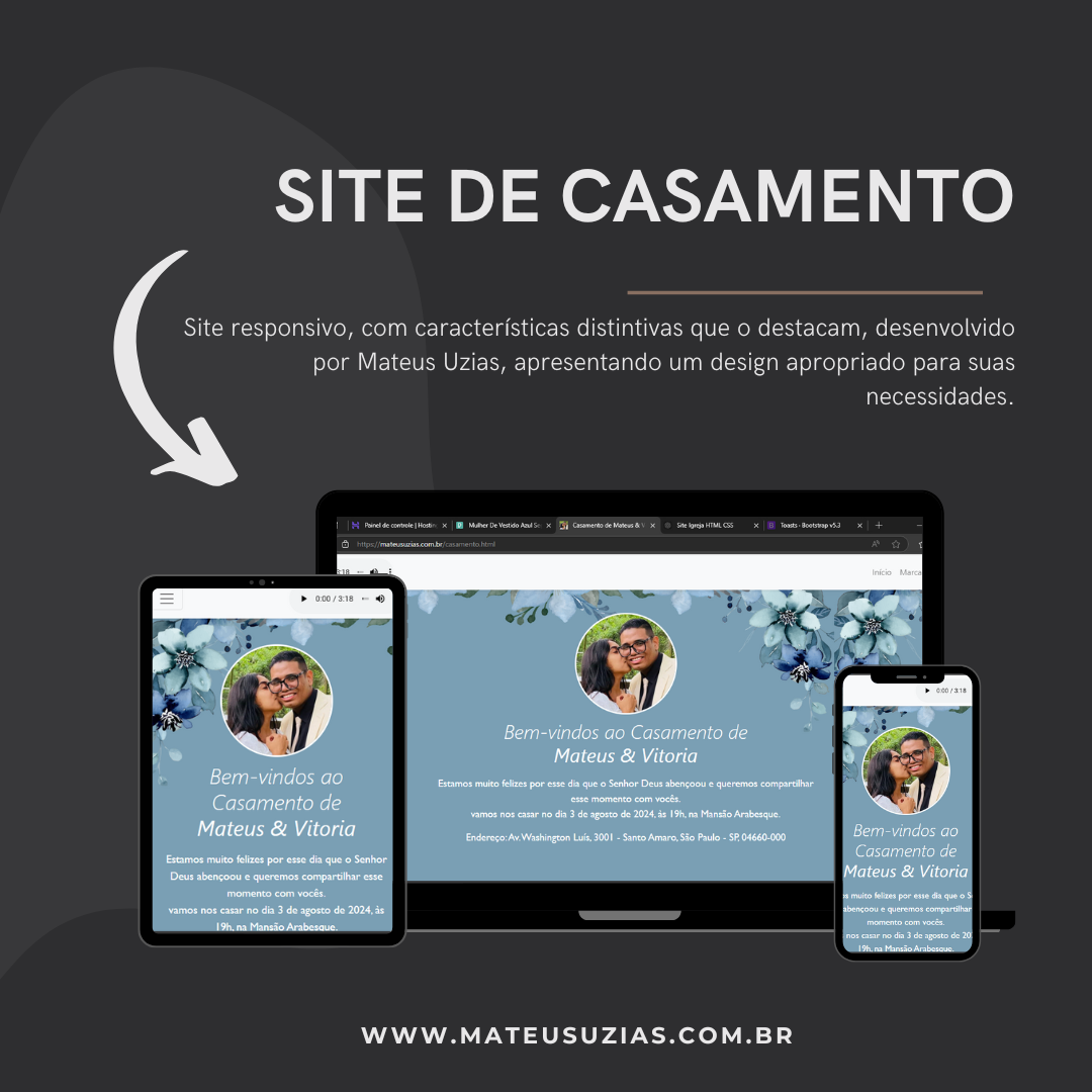 Site de Casamento