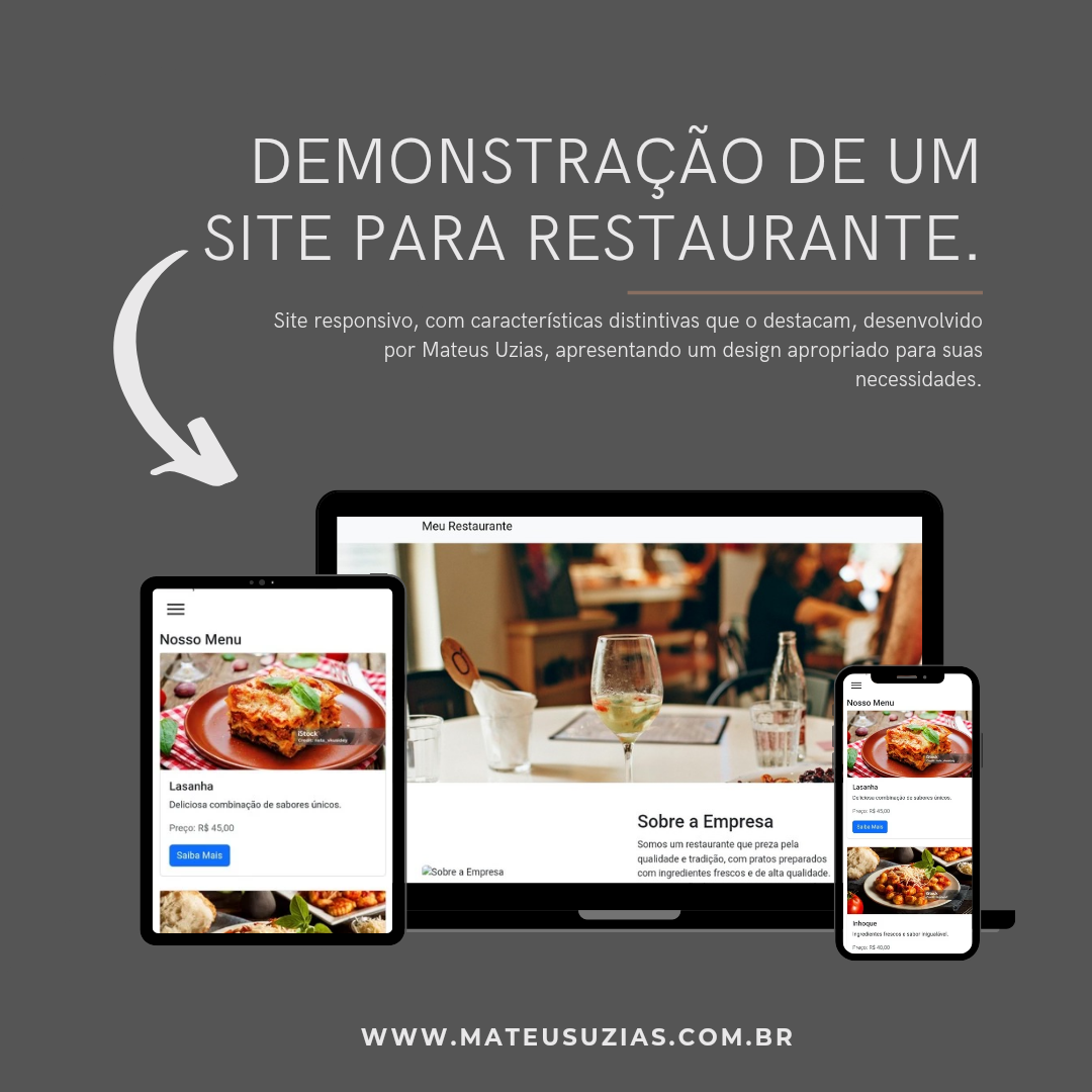 Site de Restaurante
